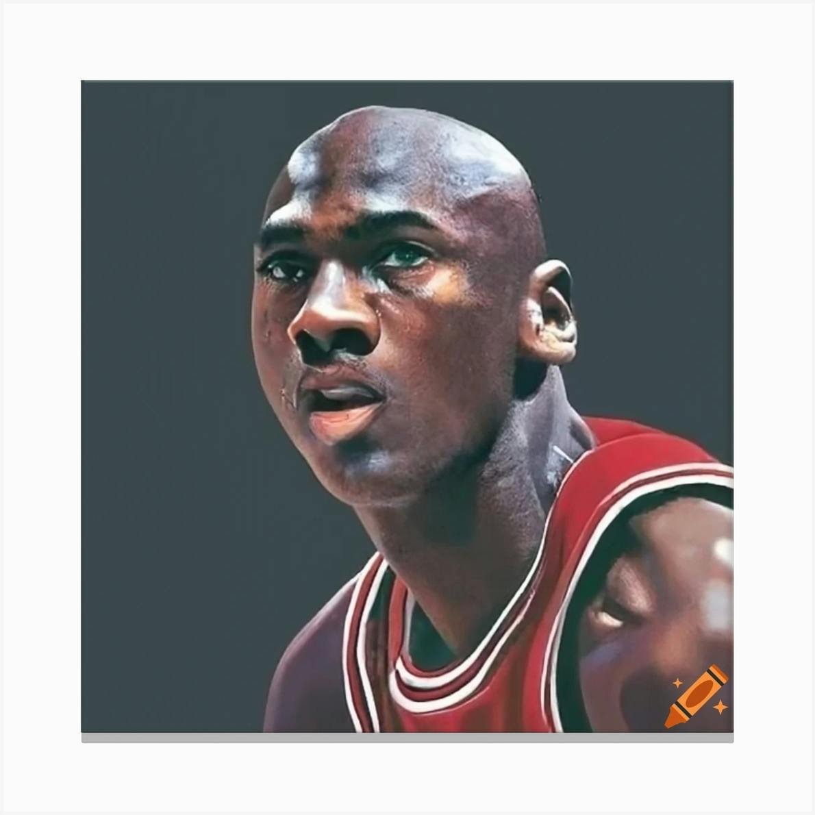 Michael Jordan Canvas Print Canvas Print by RyanG BardAI Fy