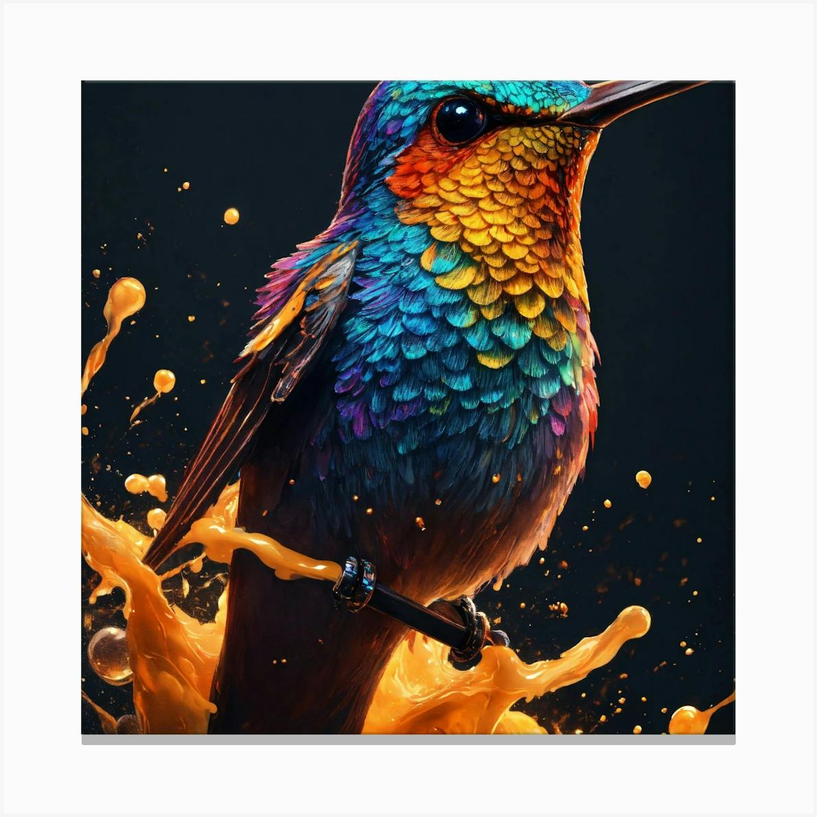 Hummingbird Wall Art high quality AN01-1