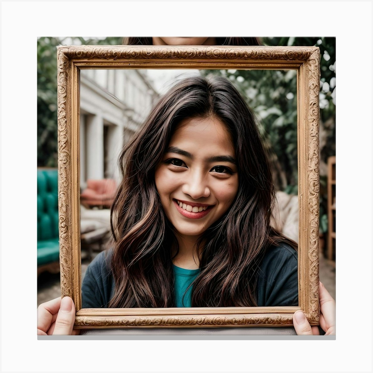 Beautiful frame Canvas Print by digitalwallart Fy