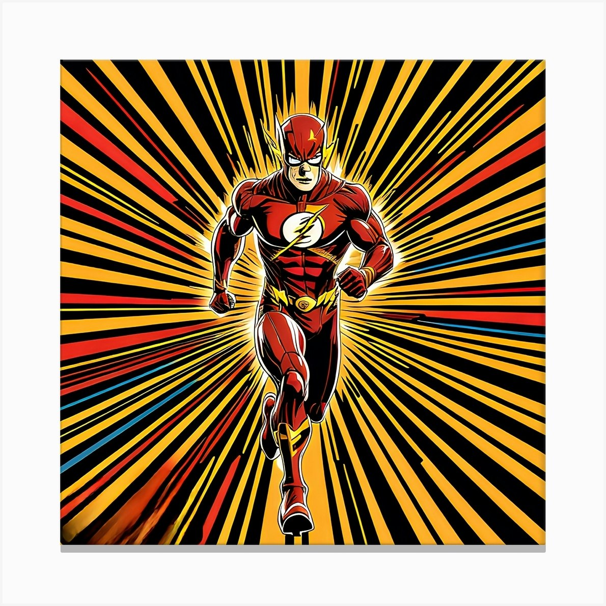 The flash Canvas Print by Jacob wheeler Fy