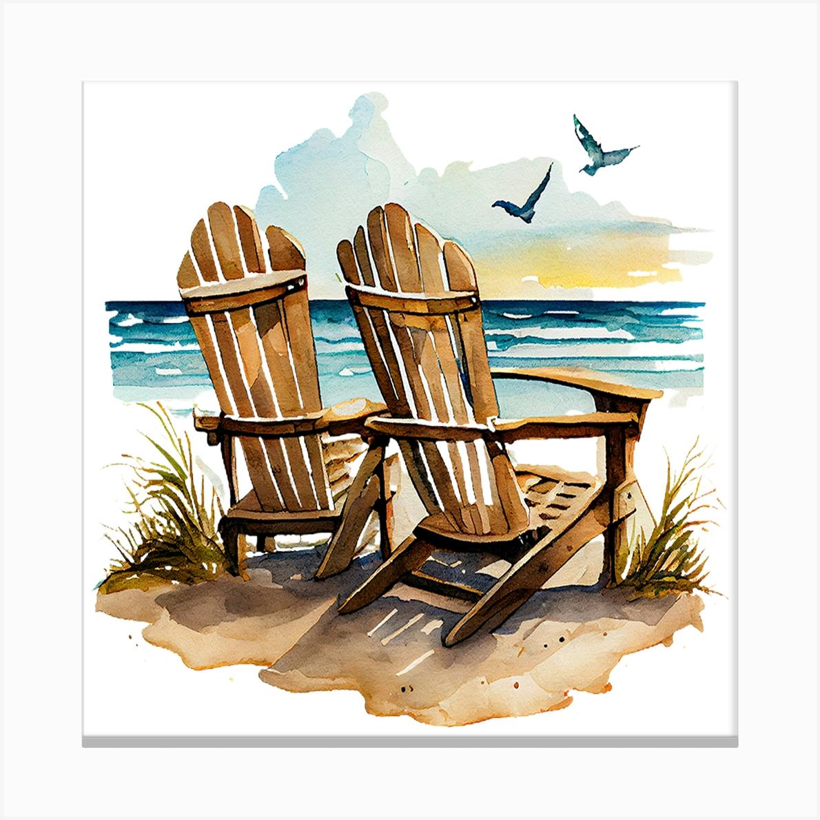 Canvas adirondack outlet chairs