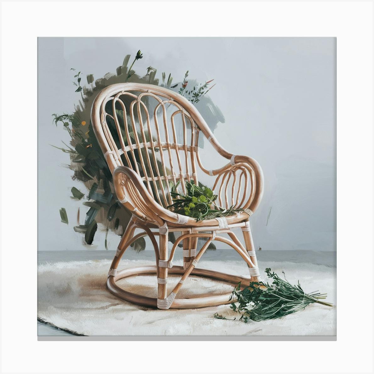 Rocking chair rattan online