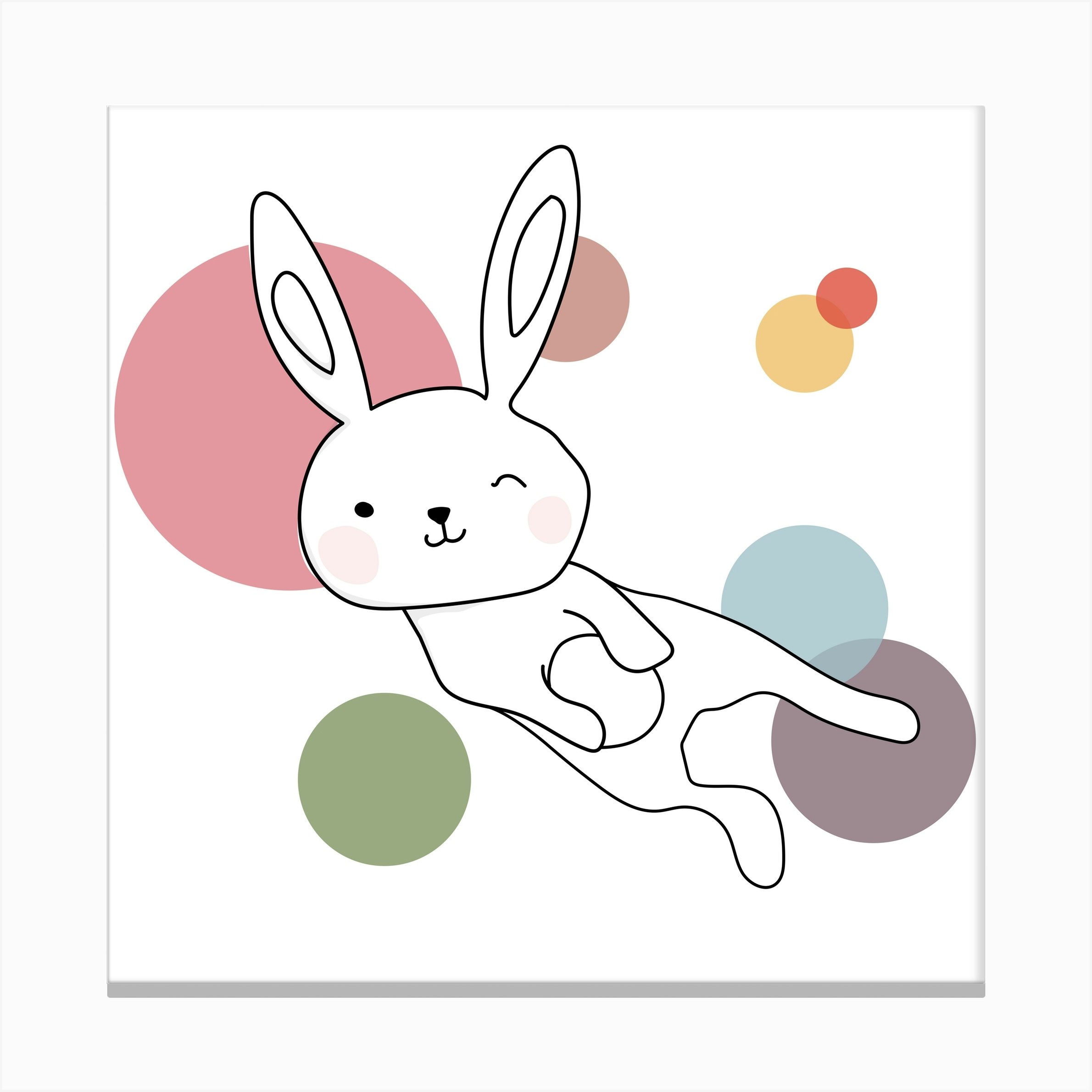 Space Rabbits Selena Canvas Print By Christina Heitmann Fy