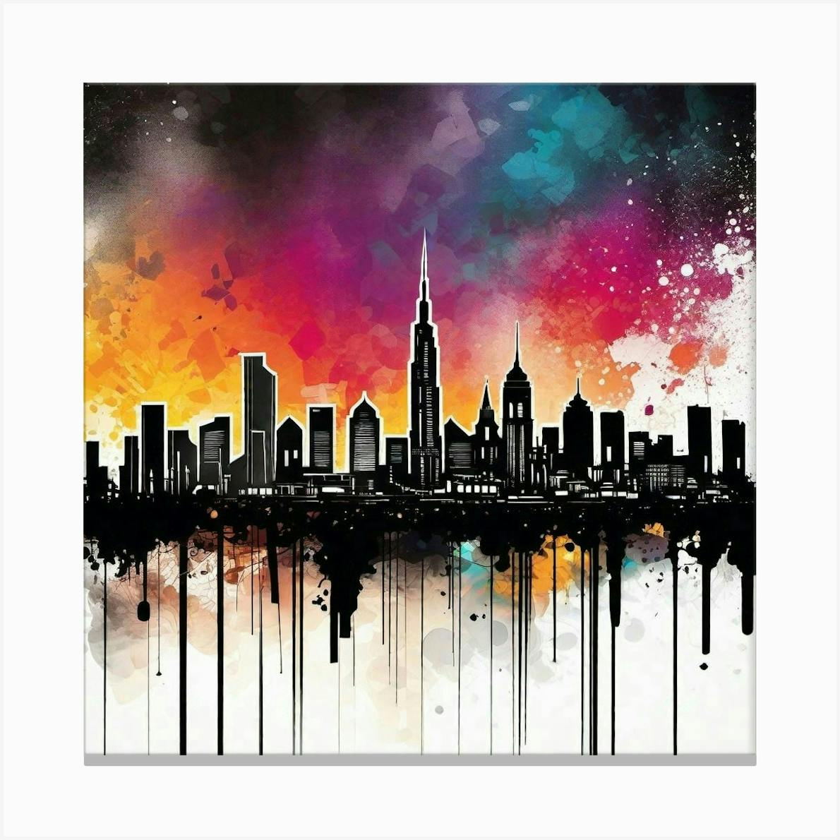 ARTIST UNKNOWN The Brooklyn Bridge with the New York City