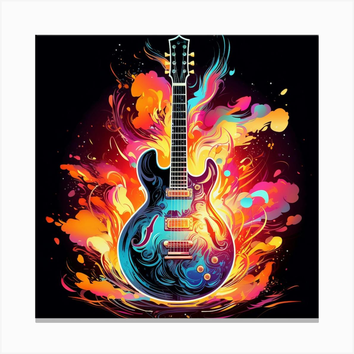 Beatles' Guitar By Heather Lee Fazzino | The Worley Gig