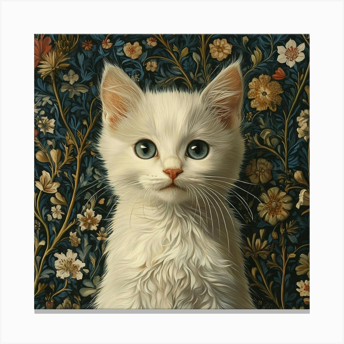 ARTCANVAS Persian Cat Breed White outlets Canvas Art Print