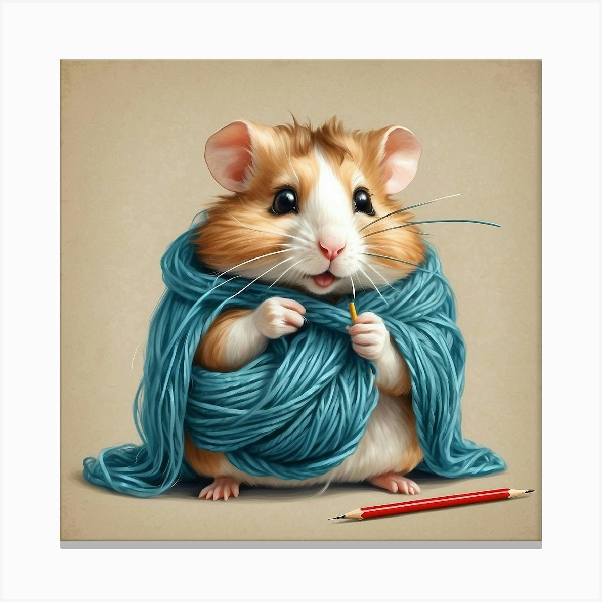 Hamster scarf hotsell