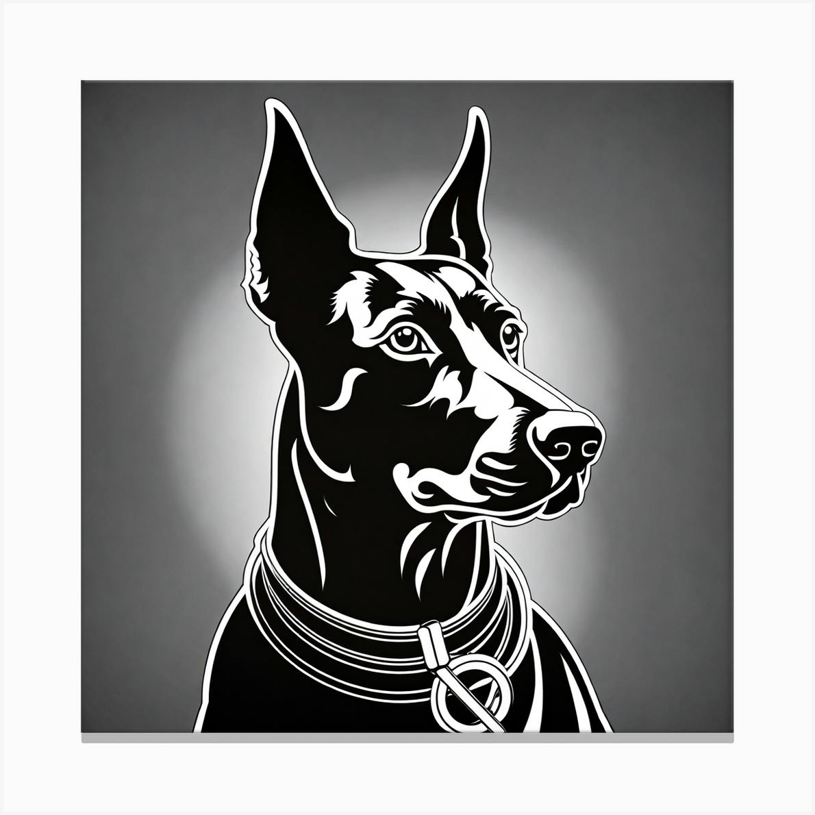 Doberman best sale black colour