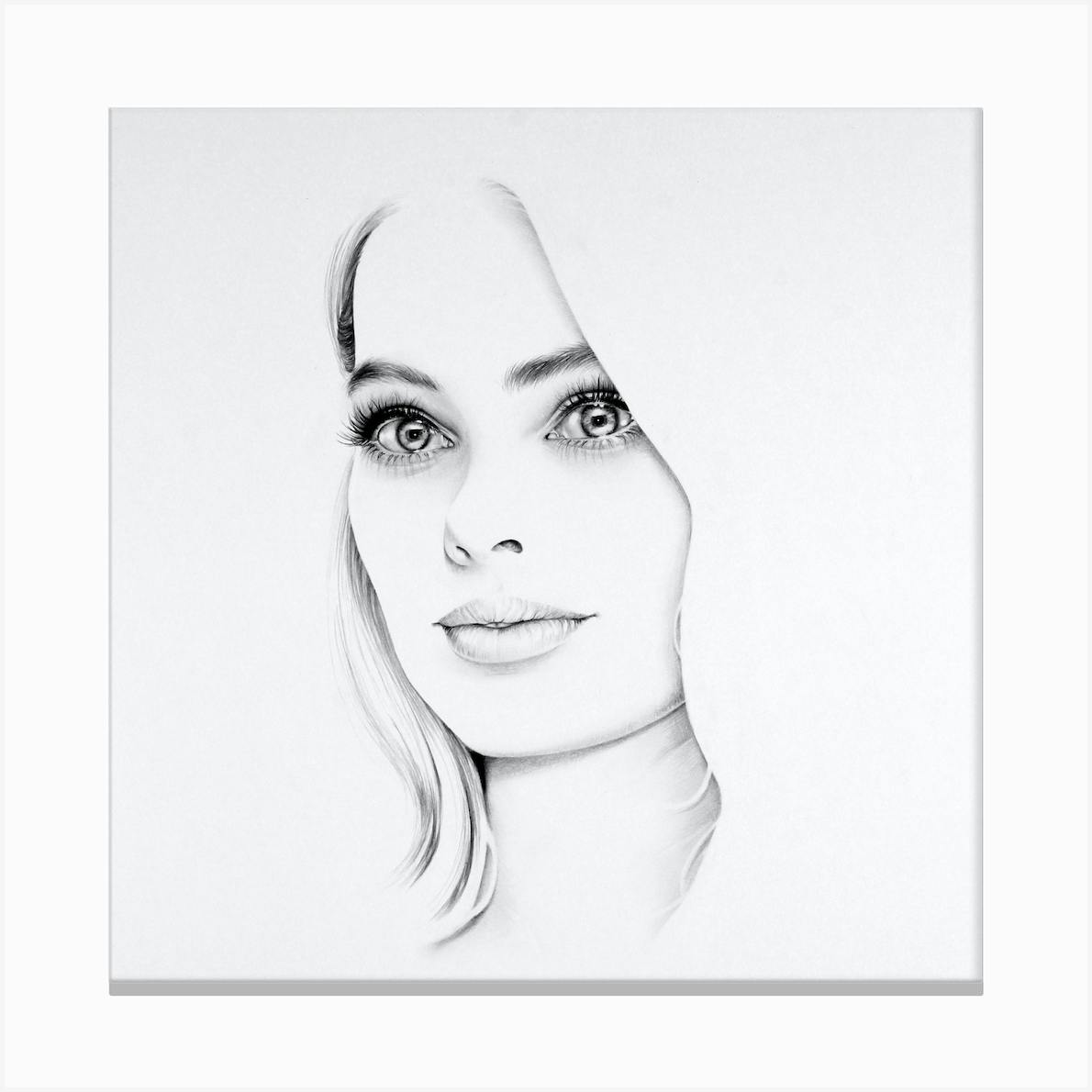 Pencil drawing of barbie clearance