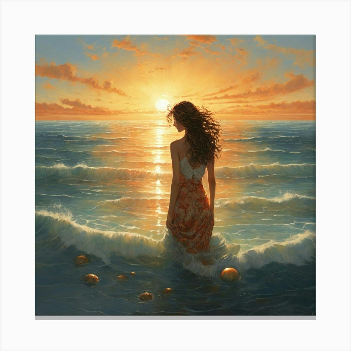 絵画 Sunset Bathtime GreatBigCanvas 