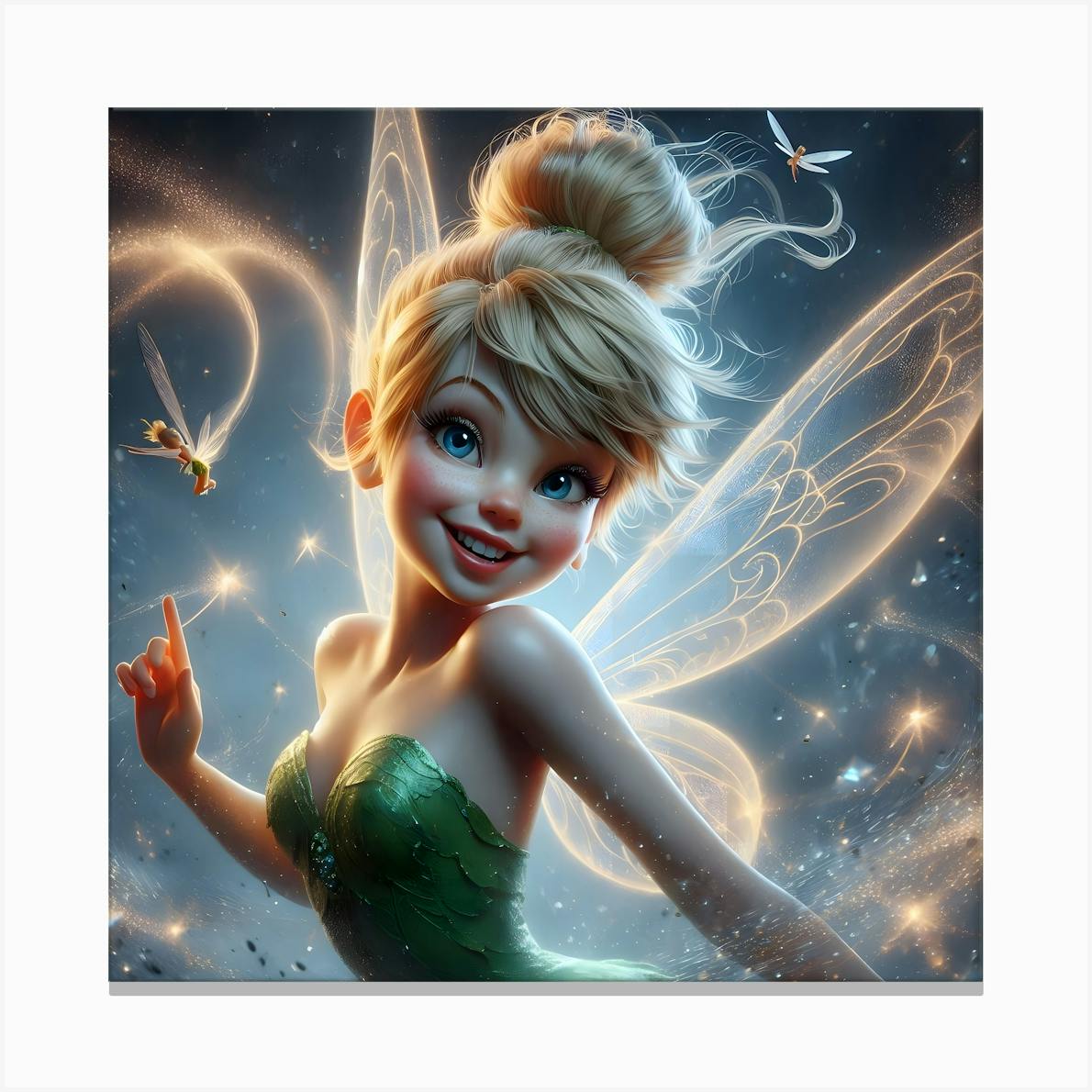 Tinkerbell factory Canvas