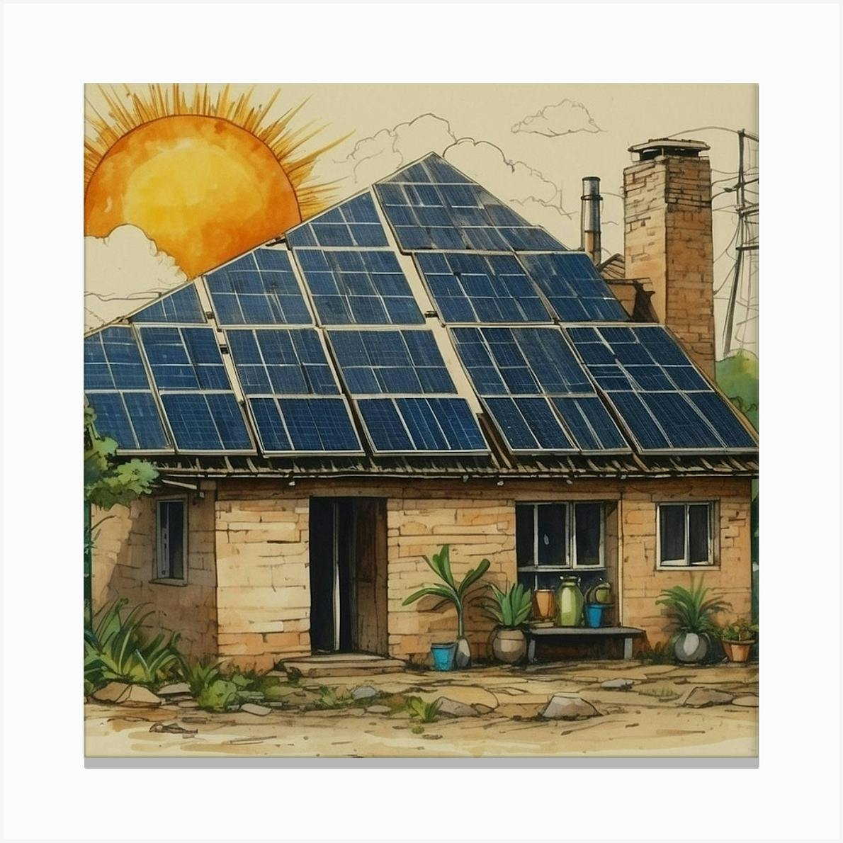 Solar canvas online