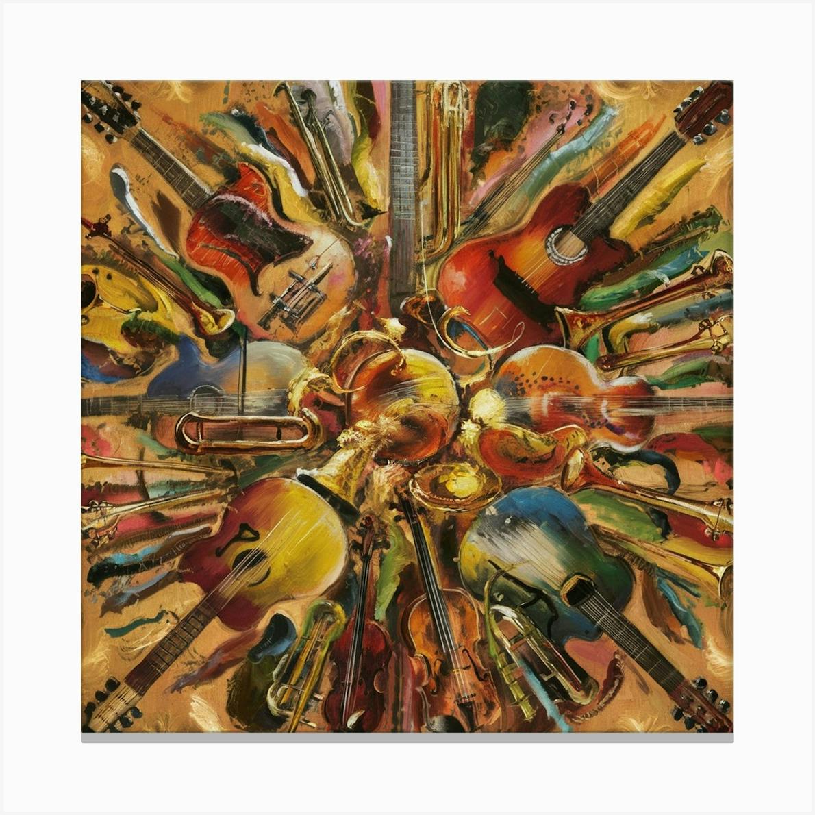 A Captivating Bohemian Style Oil Painting Bursting Zxebe