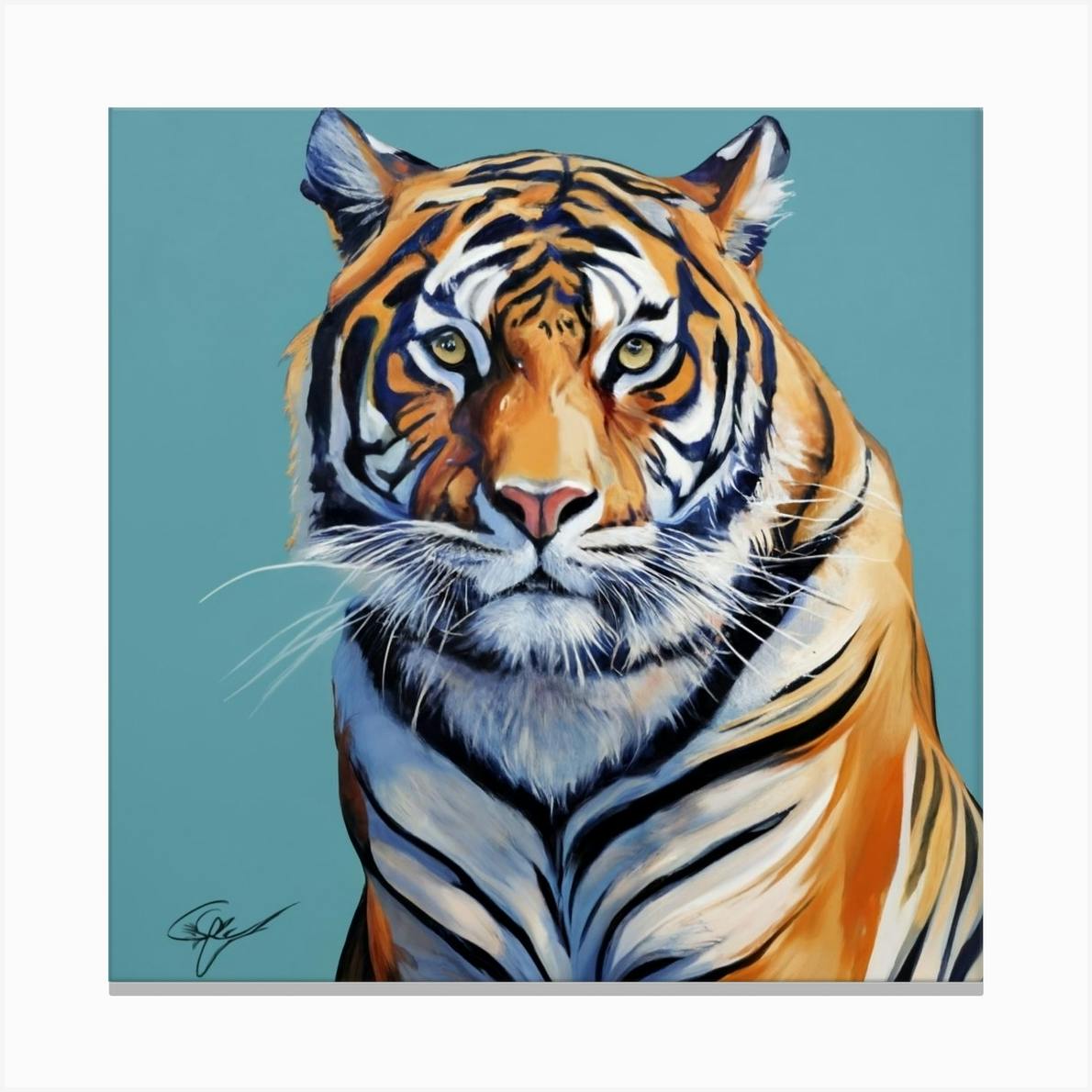 Astro Tiger - Acrylic hotsell Wall Art Print, 12