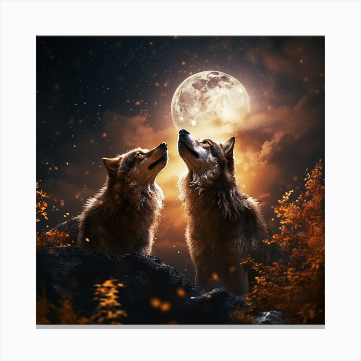 Howling Reverberation Canvas Print By Melodic Exhibit Fy Howling Reverberation Canvas Print By Melodic Exhibit Fy