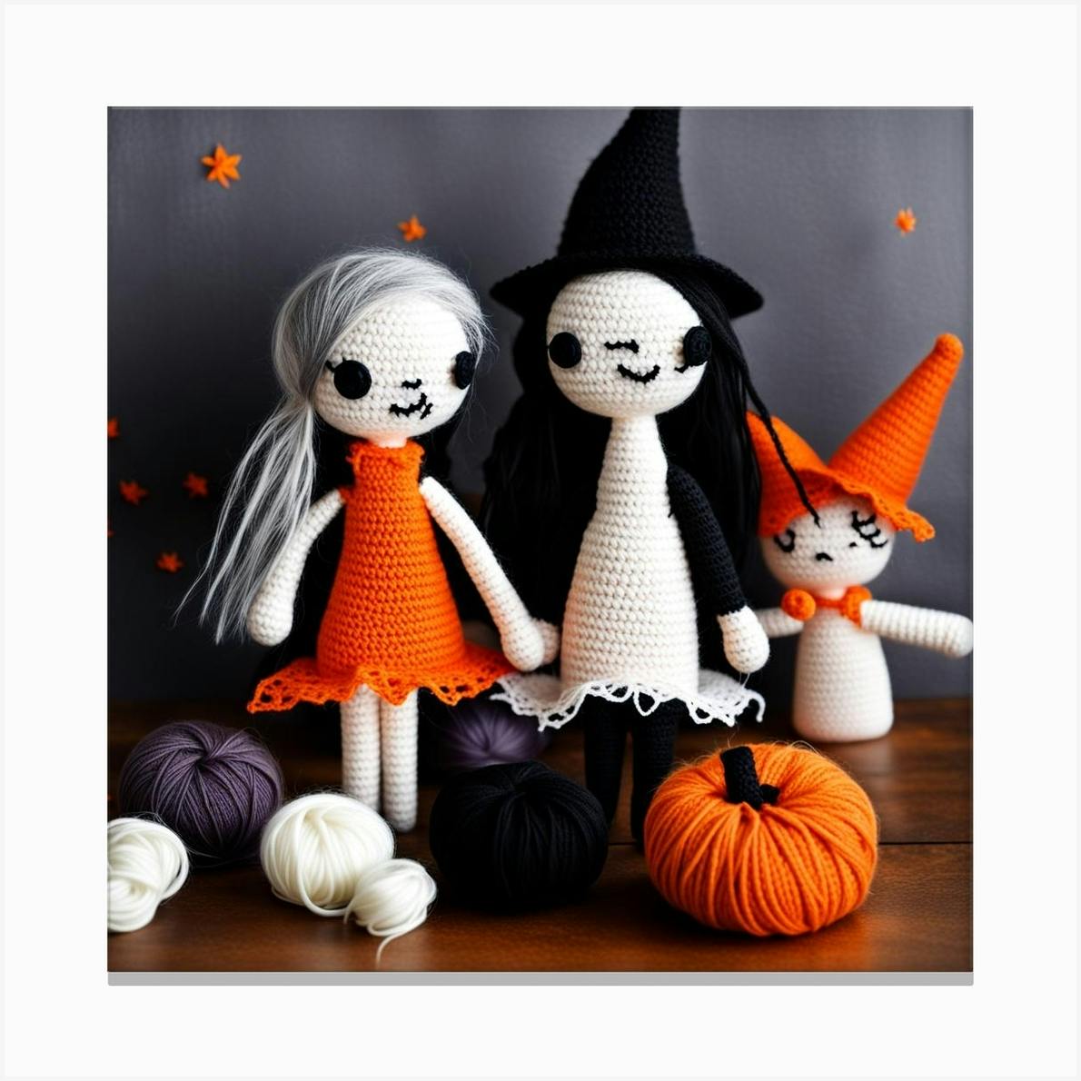 2 Halloween dolls retailer