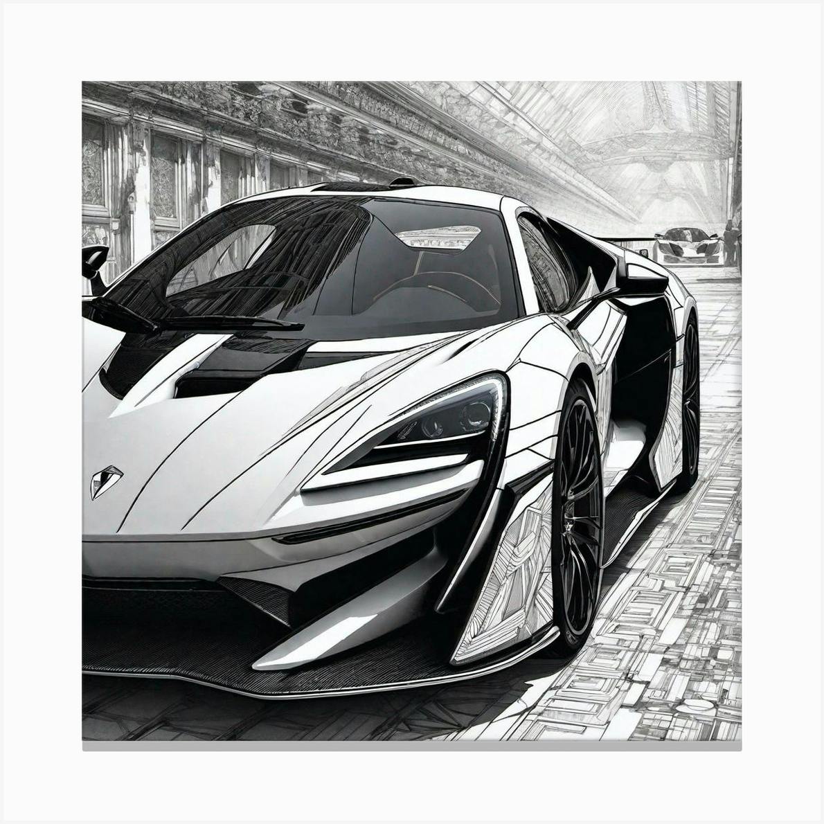 Mclaren 720s 30 Canvas Print