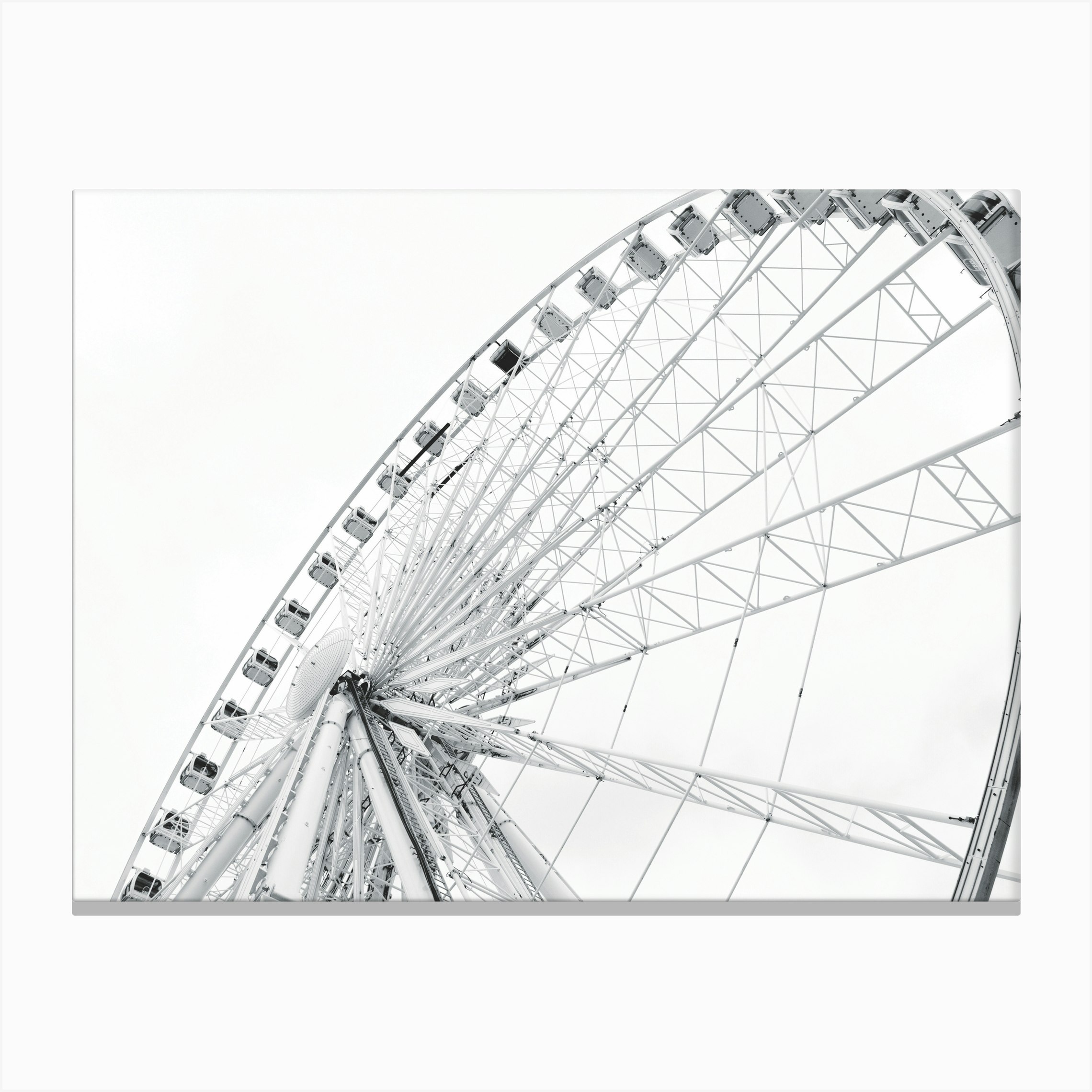 Big Wheel Canvas Print by Civilised Humans - Fy