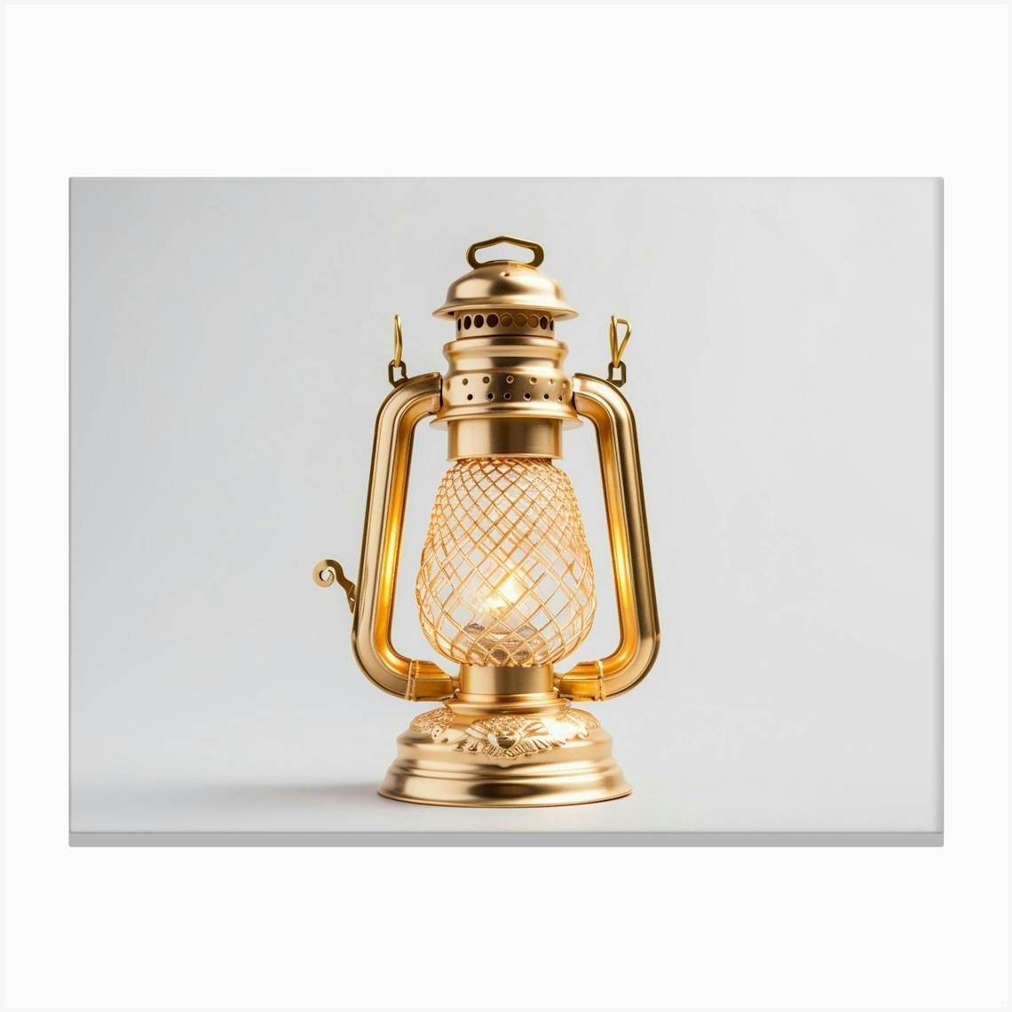 Old fashioned lamp top