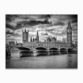 London Houses of Parliament & Westminster Bridge Art Print by Melanie ...