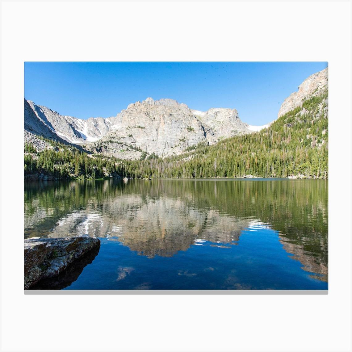 Calming Waters- buy Bear Lake print on canvas