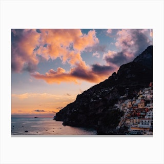 Positano Sunset VIII Art Print by Bethany Young - Fy