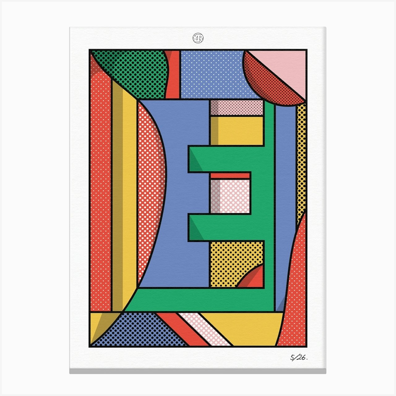 the-letter-e-art-print-by-your-local-ross-fy