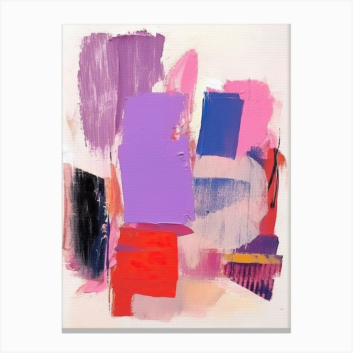 Abstract Summer 4 Canvas Print by Abstract Art Expressions Fy