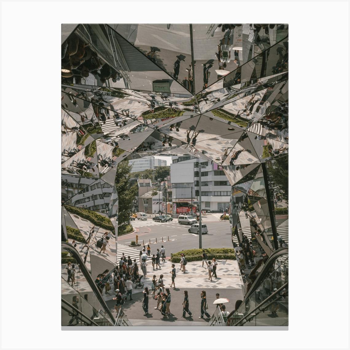 Mirrors Tokyo Canvas Print By Stefano Tacchinardi Fy   0f61a7df 4a3c 4d8b 8218 Ee406c999e3f 