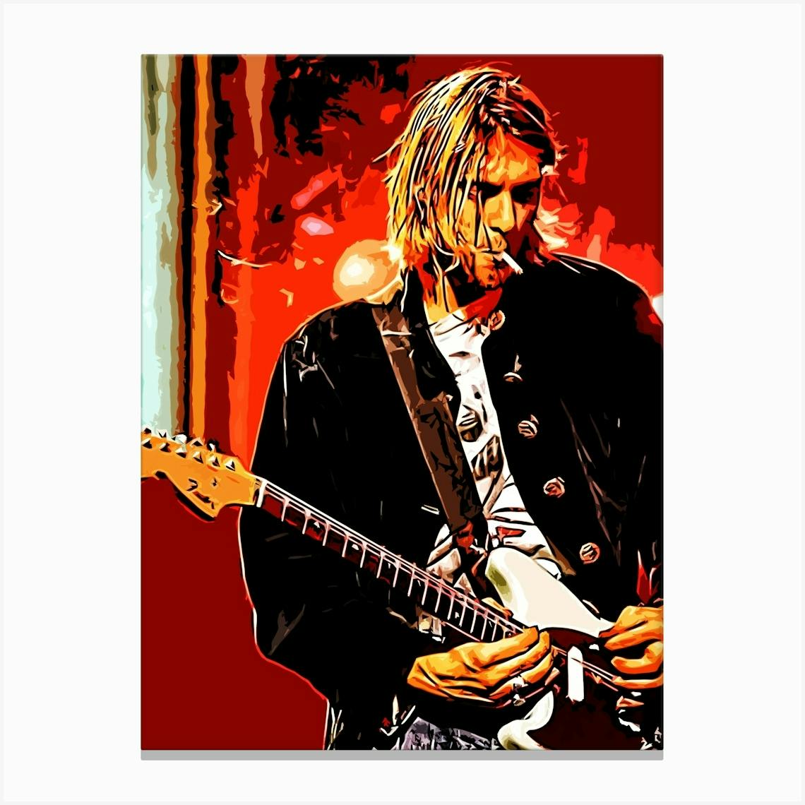 アート・デザイン・音楽 Cobain - nirvana Kurt Cobain Nirvana 90s Music Graffiti Wall Art Poster
