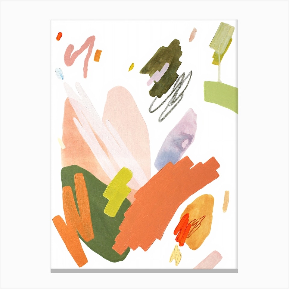 Spring In Your Step Abstract Art Print by Riley Wallis - Fy