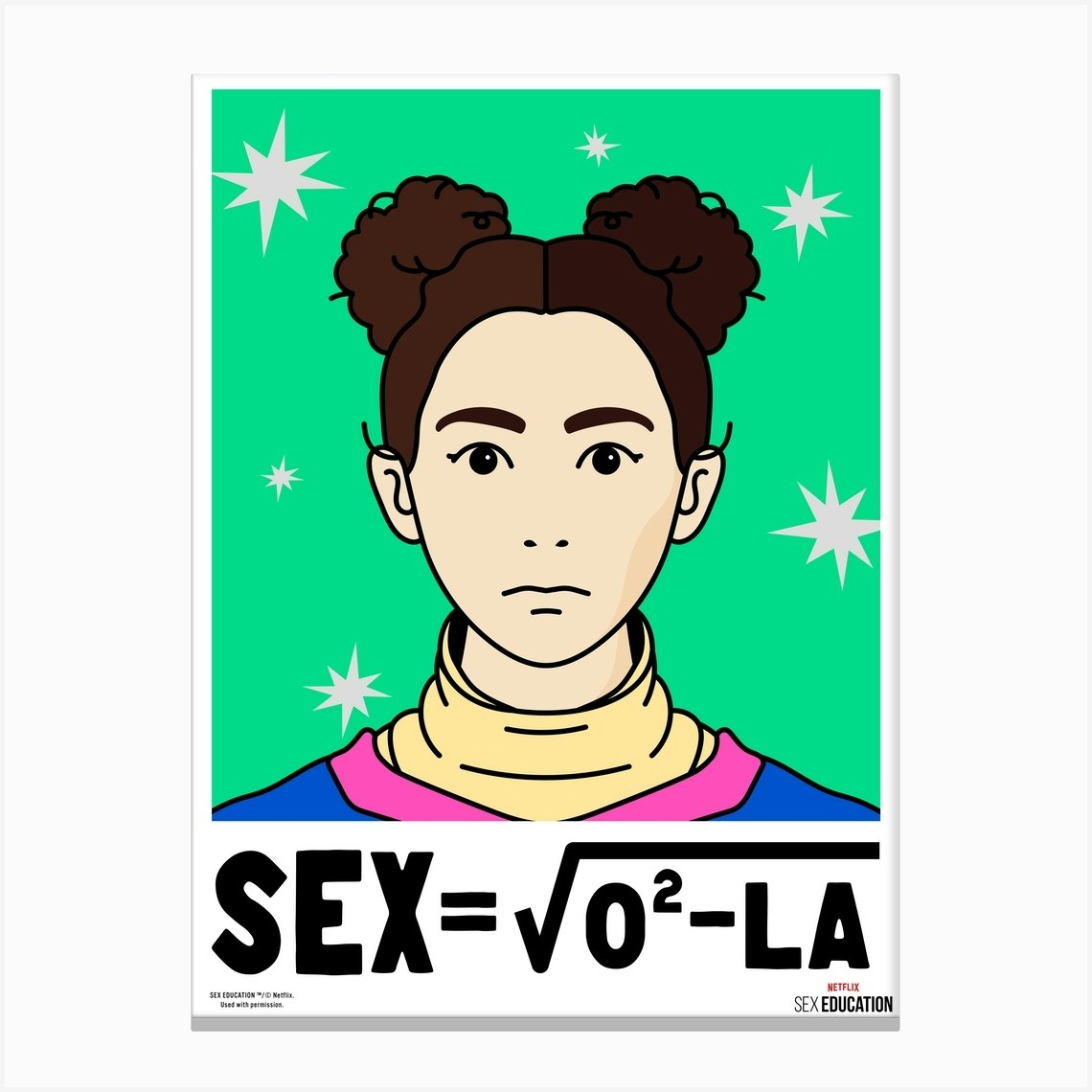 Sex Canvas Print By Netflix Sex Education Posters Fy