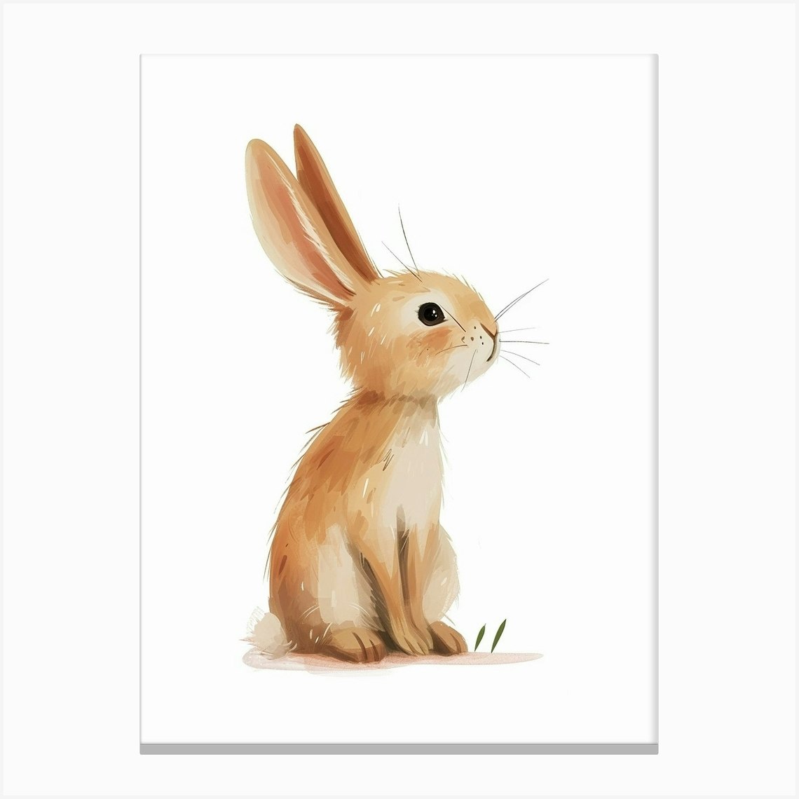 Rhinelander Rabbit Kids Illustration 3 Canvas Print by Ritual Art ...