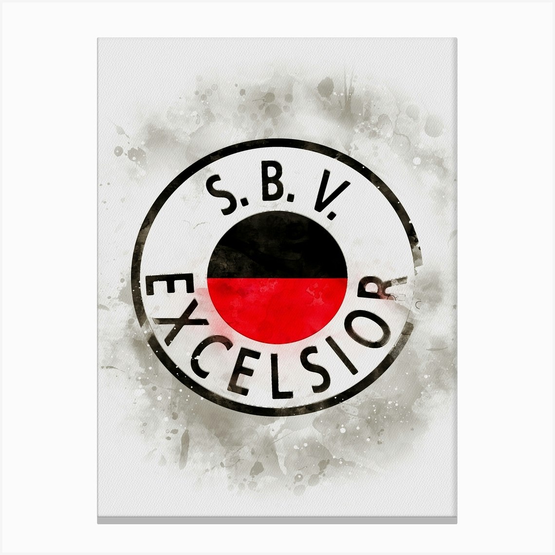 Sbv Excelsior Painting Canvas Print by KunStudio Fy
