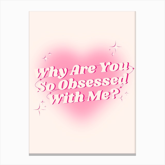 Obsessed Art Print by HeloLopes - Fy