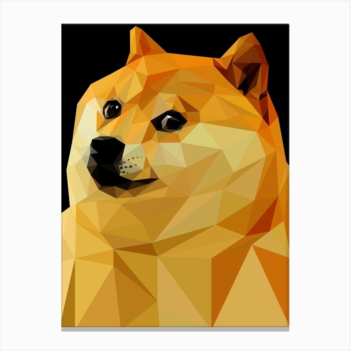 Doge meme Canvas Print by Magnificent - Fy