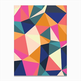 Geometric Burst Art Print | Fast shipping | Fy