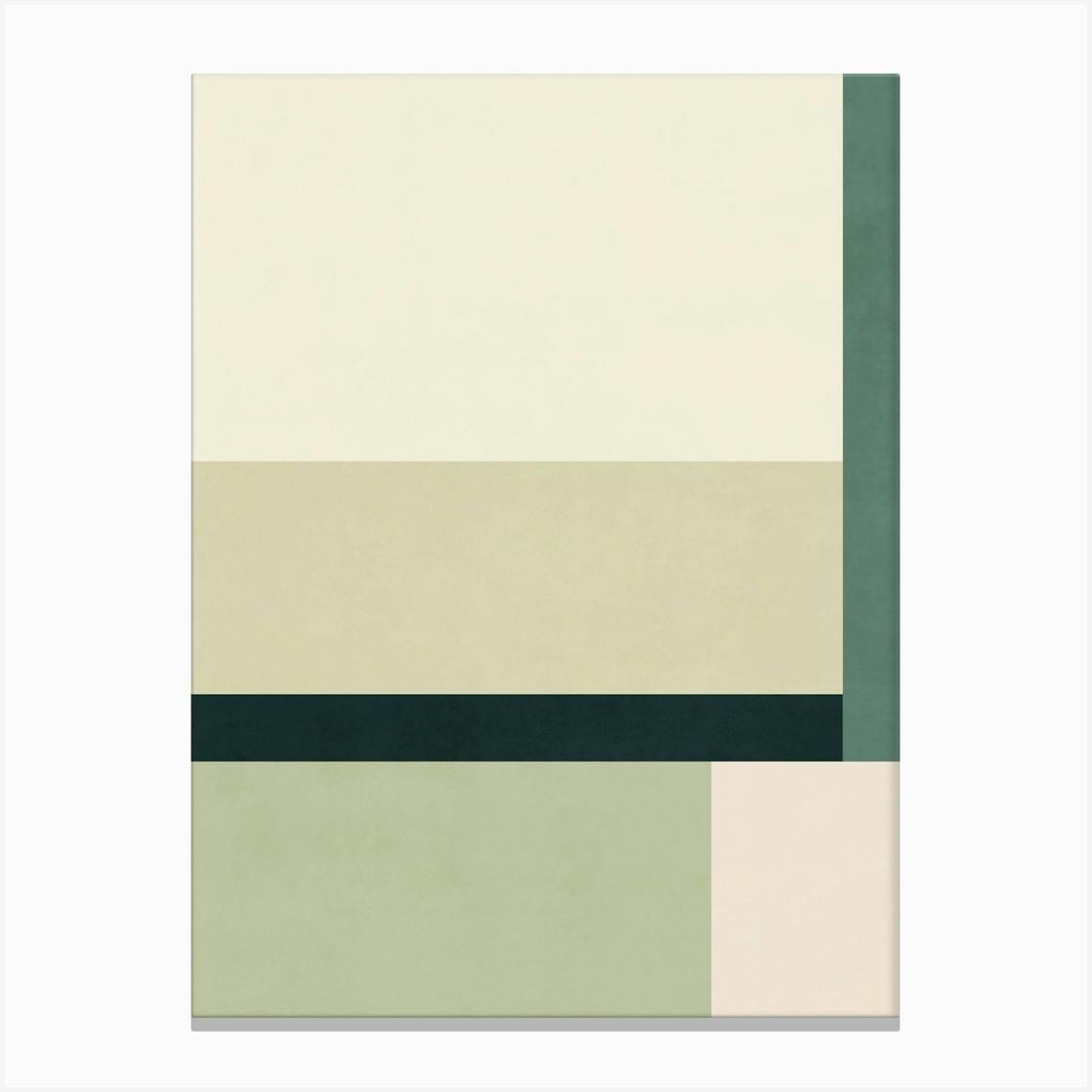Geometric Composition 54 2 Canvas Print by My Favorite Arts - Fy