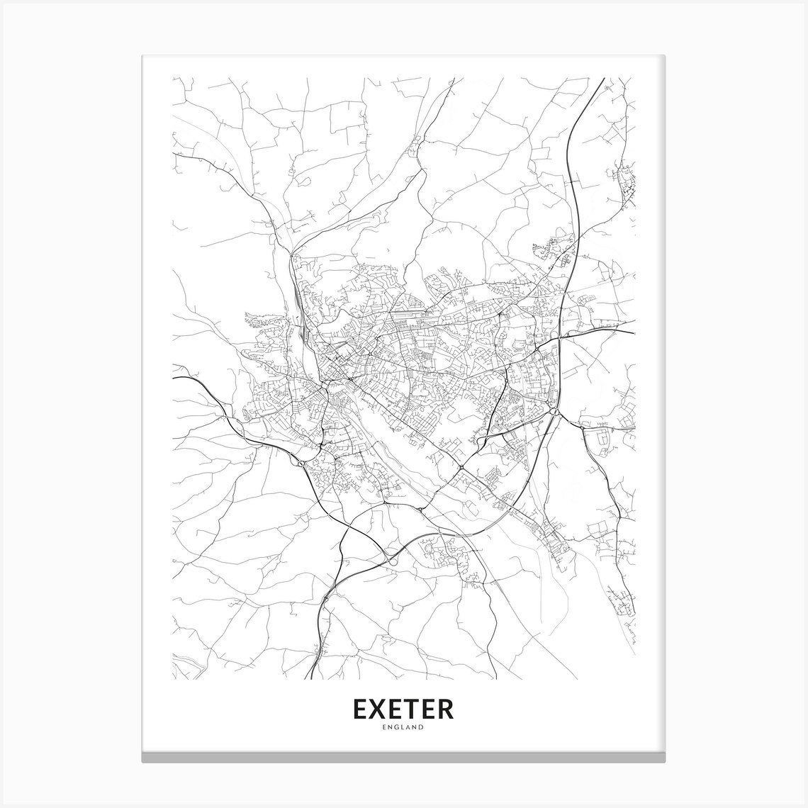 Exeter Canvas Print by Atlas Prints Fy