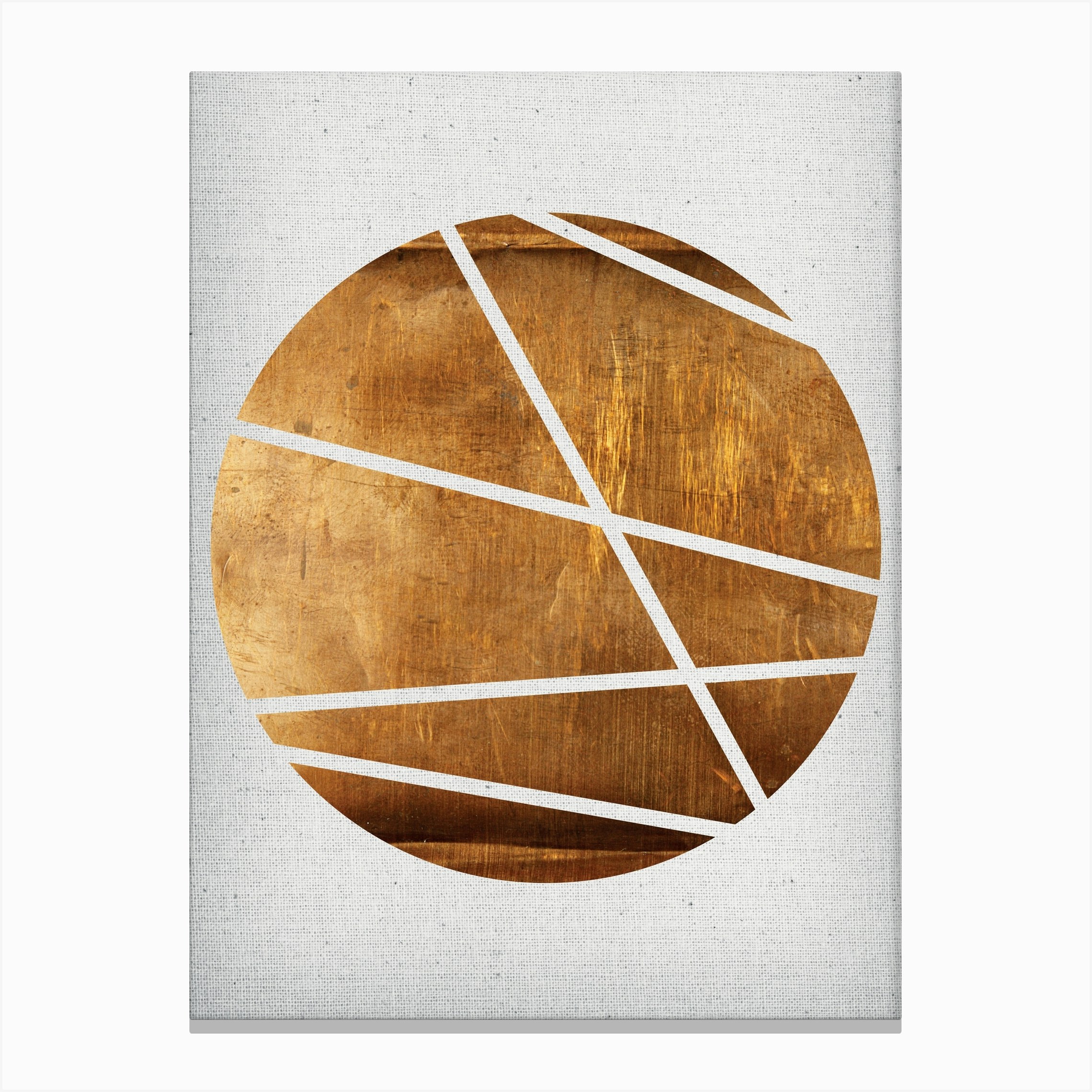 Circle Canvas Print by Froilein Juno