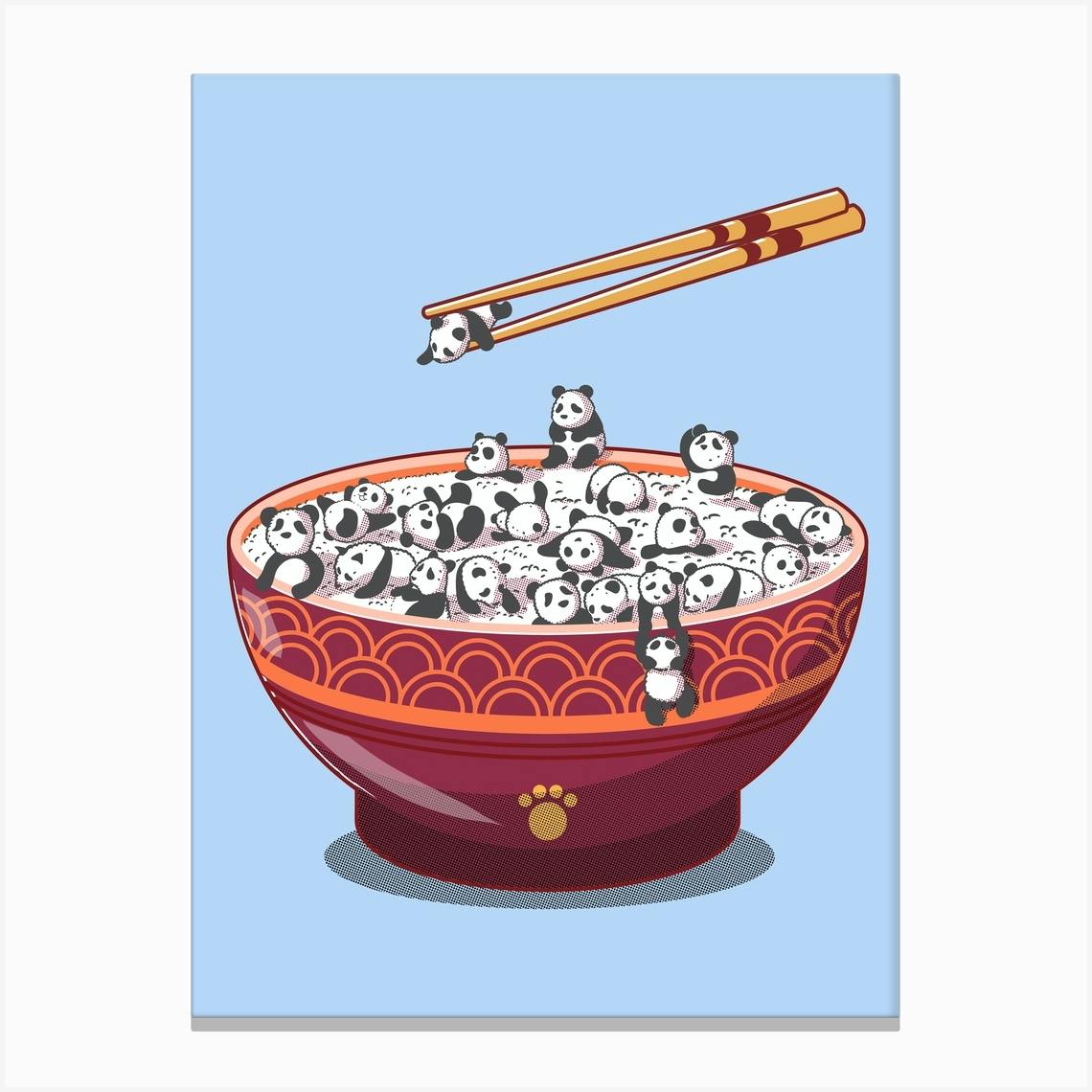 Panda Rice - Panda lover | Funny Panda | Gift | Panda Food