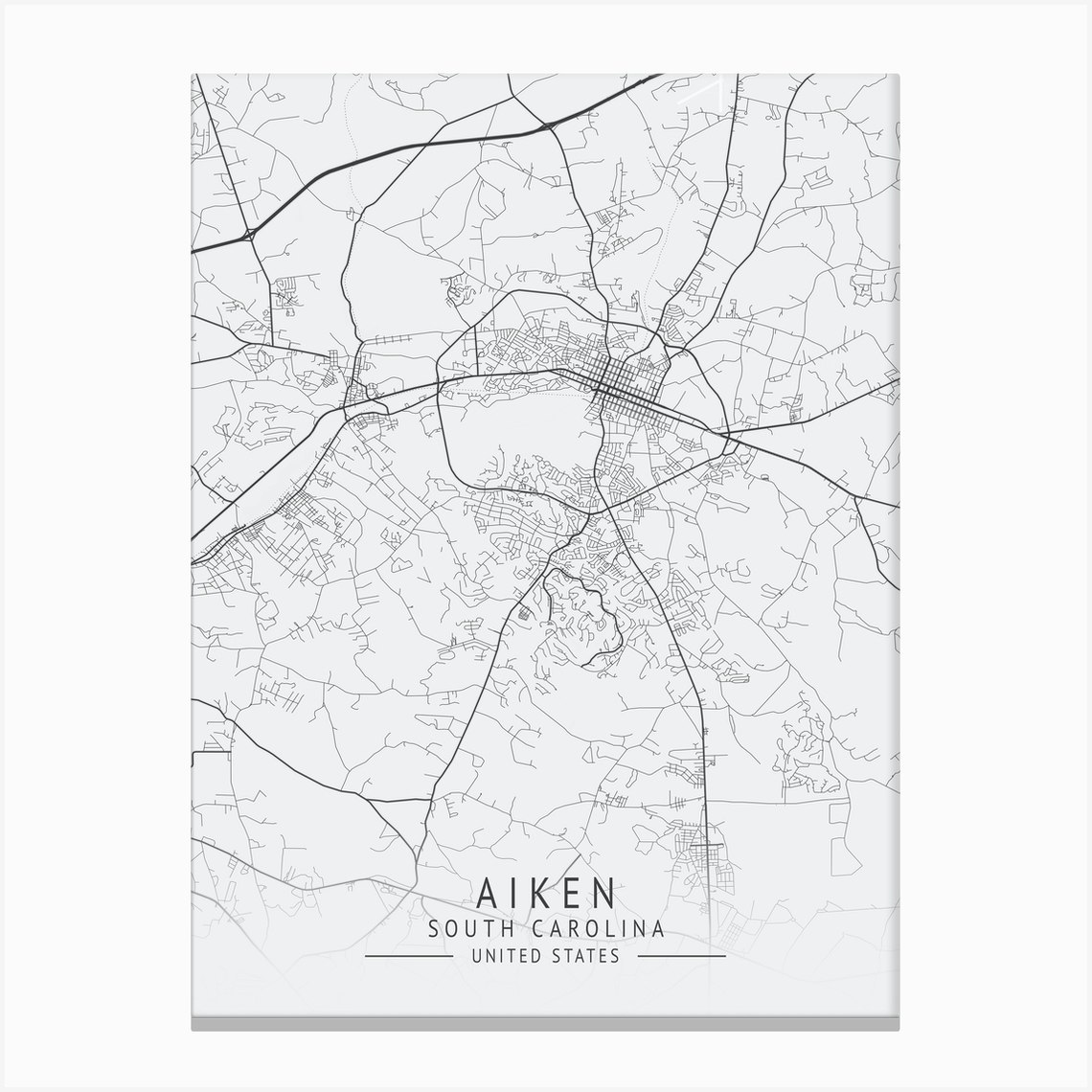 Aiken South Carolina Canvas Print by KunStudio Fy