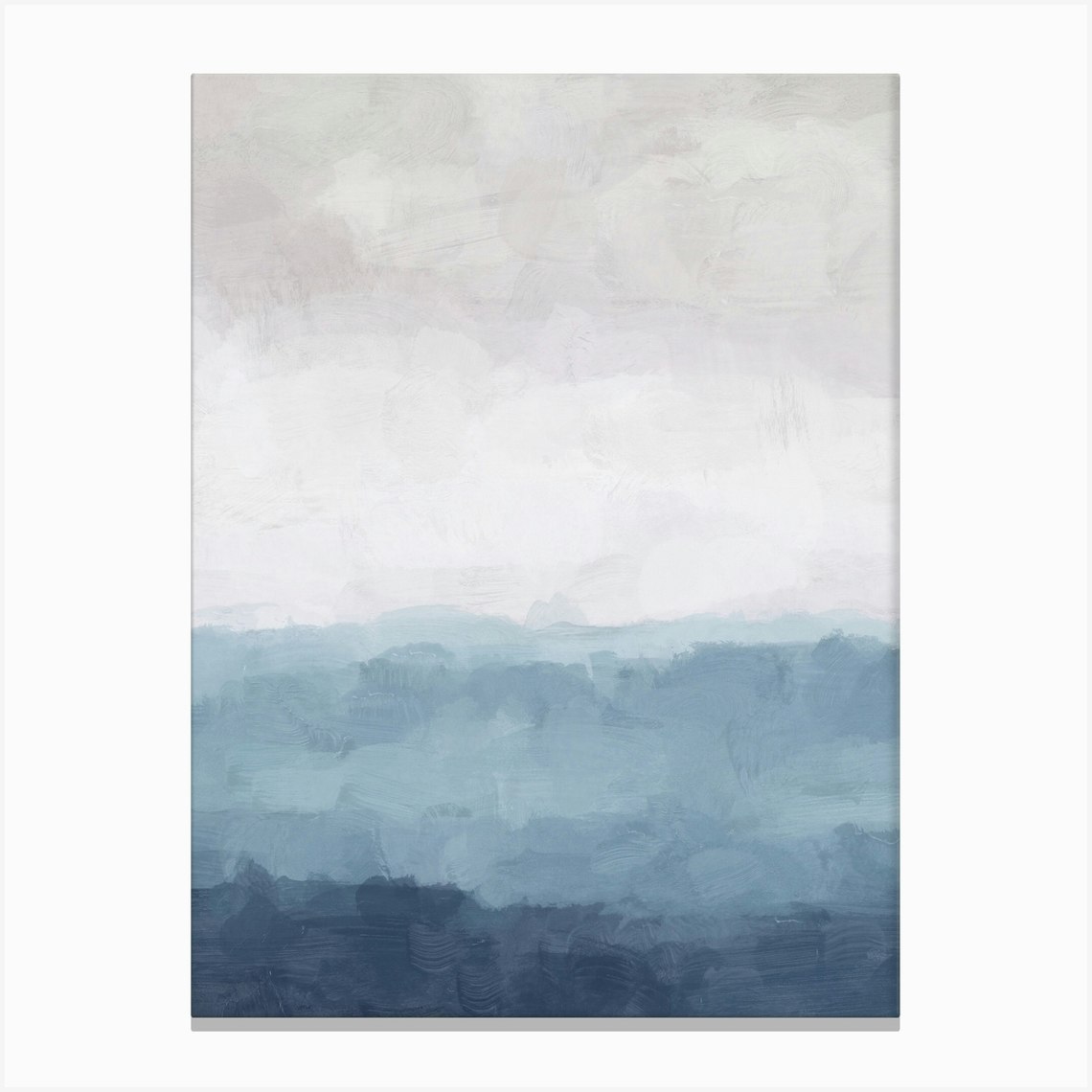 Misty Evening Canvas Print by Rachel Elise Art - Fy