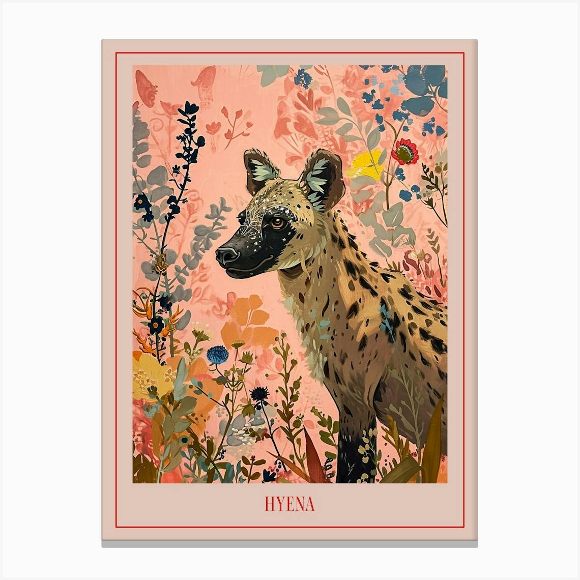 ARTCANVAS African Spotted Hyena offers Canvas Art Print