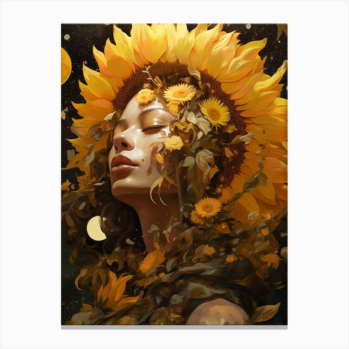 Hodaka Washio (鷲尾 穂高) | Sunflowers Blooming in a Grayish
