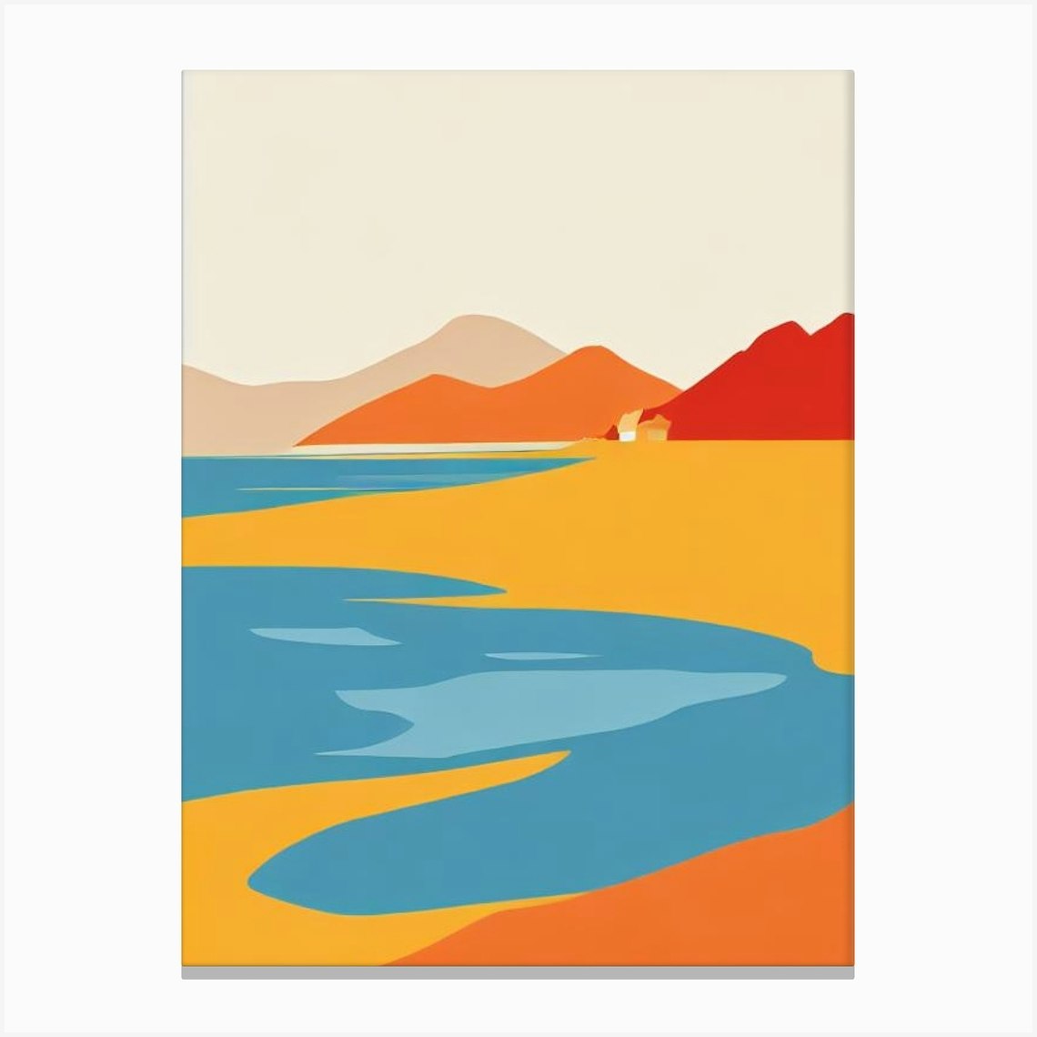 Langkawi Beach, Langkawi Island, Malaysia Midcentury Canvas Print by ...