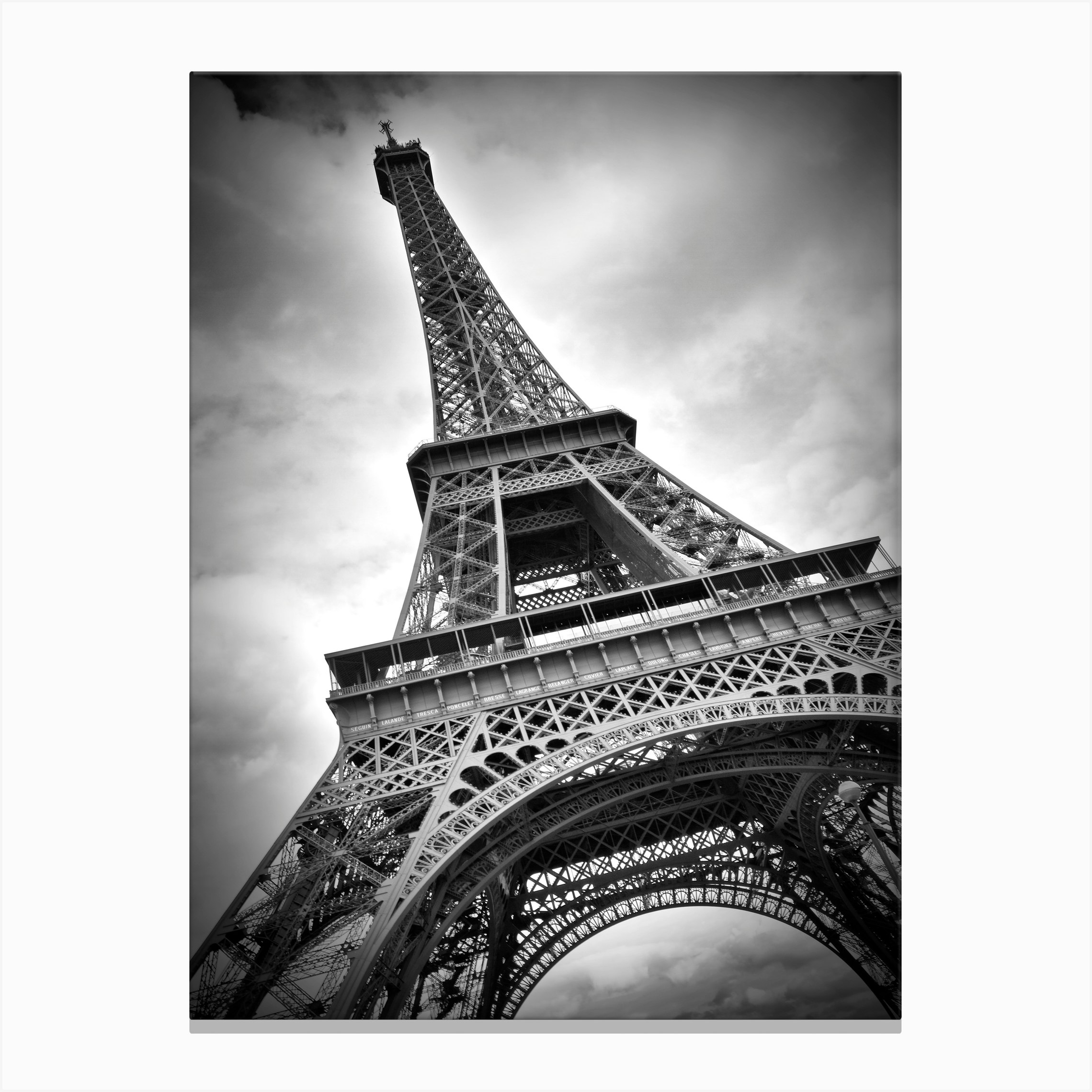 Paris Eiffel Tower Canvas Print by Melanie Viola Fy