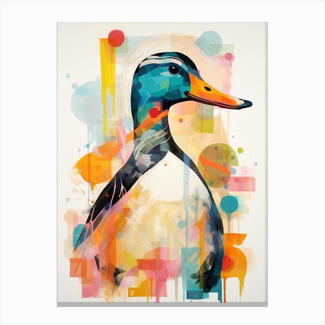 ARTCANVAS Duck Goose Mallard Bird Canvas Art outlet Print