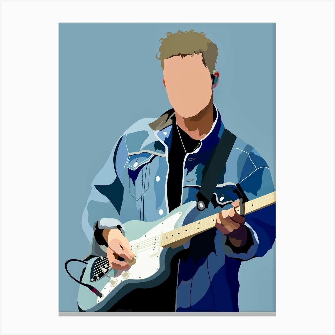 Sam Fender Print | Sam Fender Poster Canvas Print by WeareGMD - Fy
