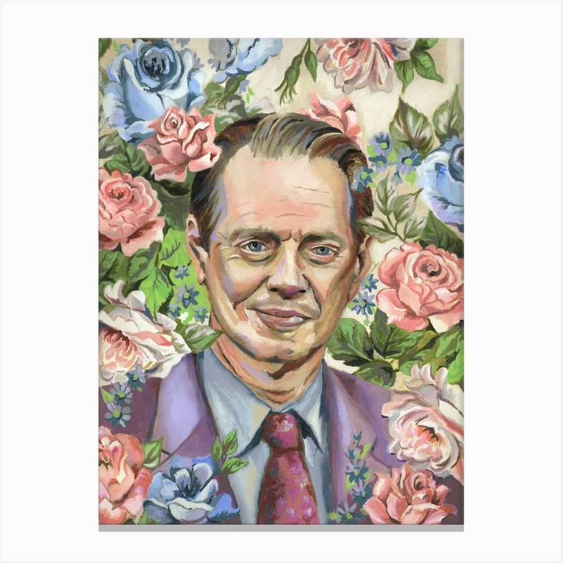 Steve Buscemi Art Print by Heather Perry Fy